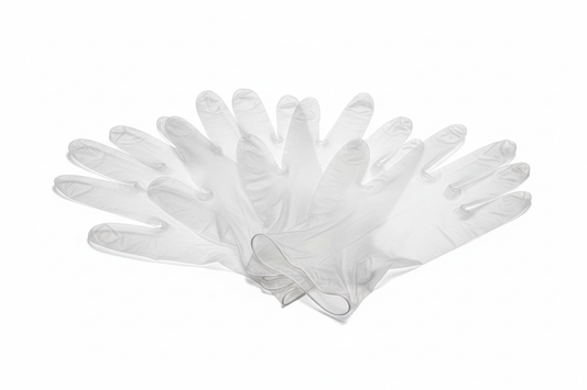 Disposable gloves (clear vinyl)