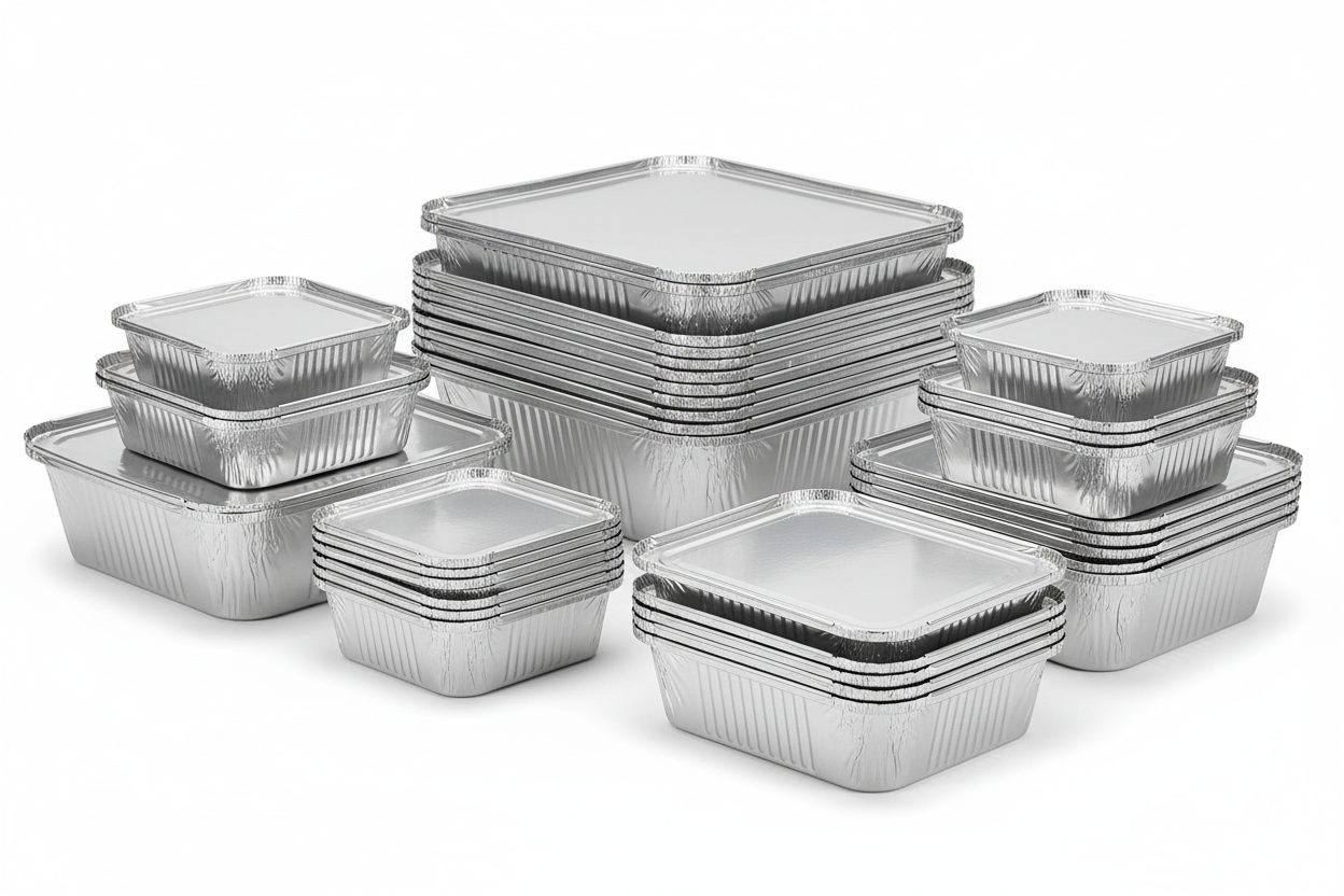NO.2 FOIL CONTAINERS take away for restaurant