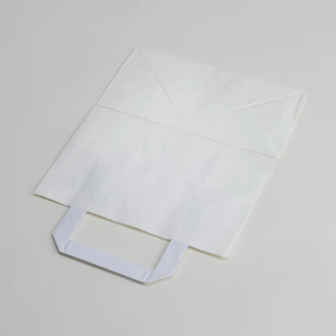 White Kraft Takeaway Bags