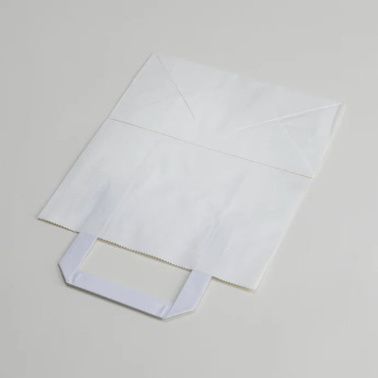 White Kraft Takeaway Bags