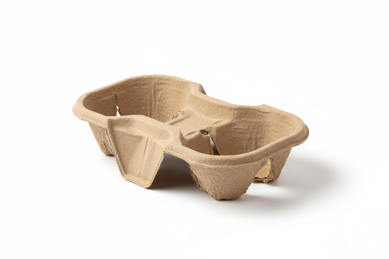 2 cup holder kraft with no handle for restaurants