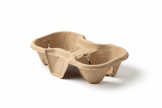 2 cup holder kraft with no handle for restaurants