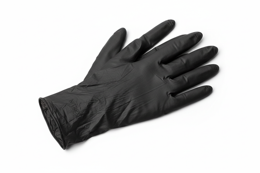 Disposable Black Nitrile Gloves