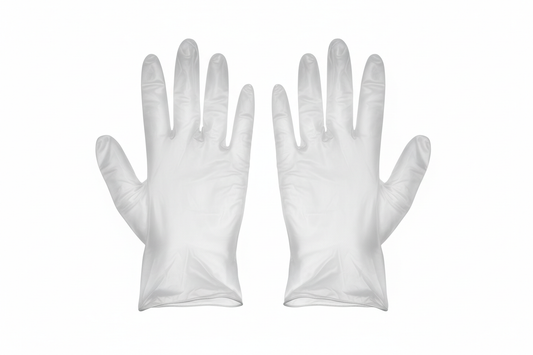 Disposable gloves (clear vinyl)
